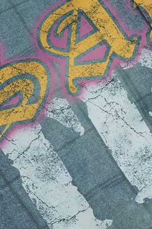 Concert Outfit Letter Print Quilted Bomber Jacket