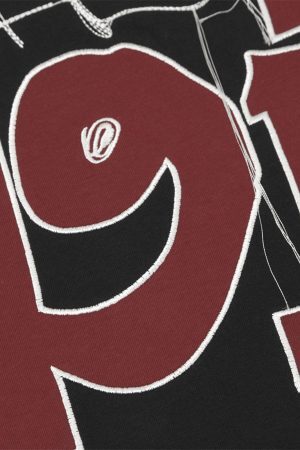 Concert Outfit Letter Print Short Sleeve T-Shirt