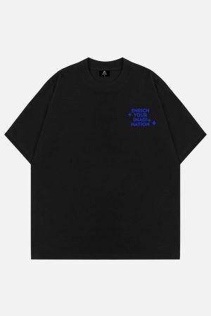 Concert Outfit Letter Print Virtual T-Shirt