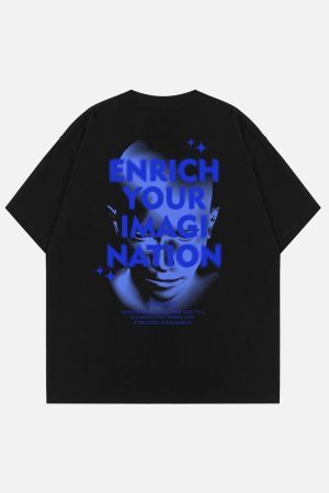 Concert Outfit Letter Print Virtual T-Shirt