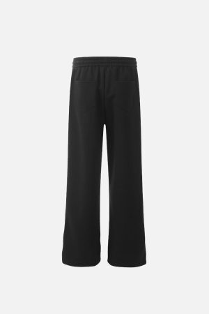 Concert Outfit Lettering Print Straight-Leg Sweatpants