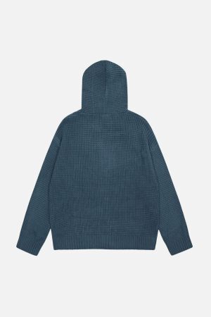 Concert Outfit Lettering Print Zip-Up Hoodie