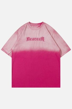 Concert Outfit Letters Graphic Vintage Tee