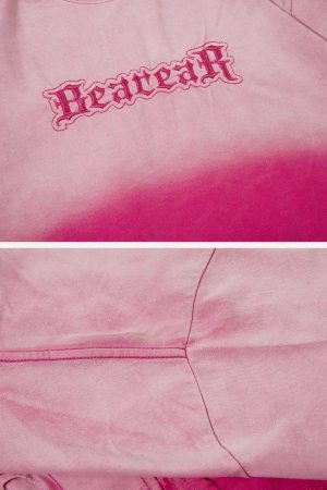 Concert Outfit Letters Graphic Vintage Tee