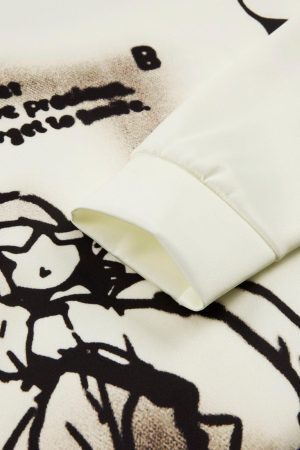 Concert Outfit Line Painted Character Hoodie