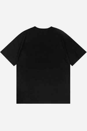 Concert Outfit Line Print Tee