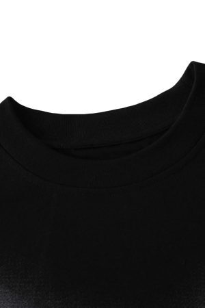 Concert Outfit Loose American Fuzzy Fun Printed T-Shirt