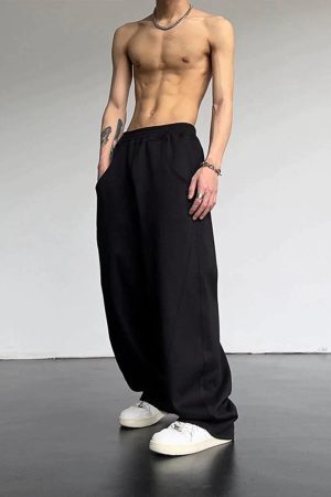 Concert Outfit Loose High Waist Pants