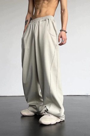Concert Outfit Loose High Waist Pants