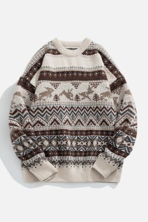 Concert Outfit Loose Vintage Sweater