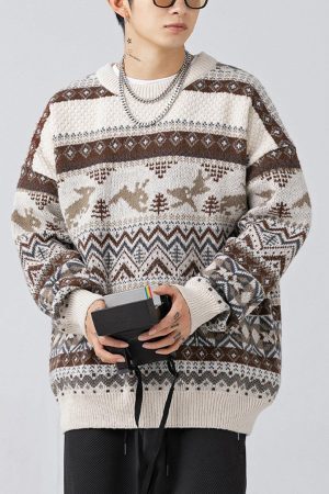 Concert Outfit Loose Vintage Sweater