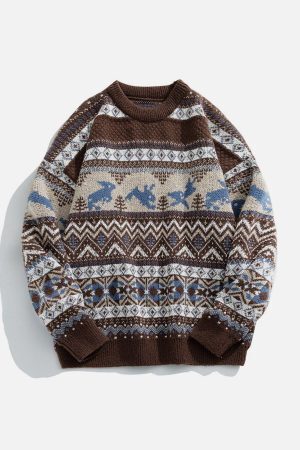 Concert Outfit Loose Vintage Sweater