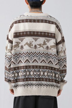 Concert Outfit Loose Vintage Sweater