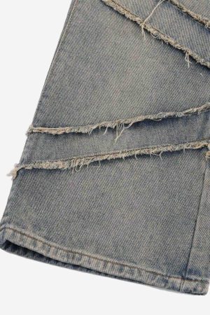 Concert Outfit Loose Wide Leg Cat Whisker Jeans