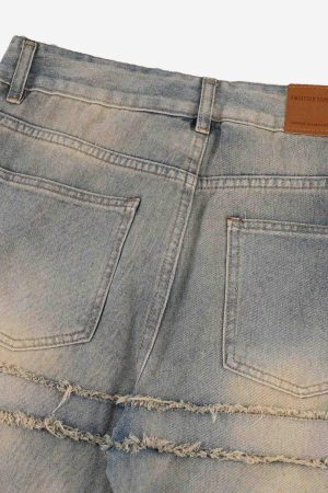 Concert Outfit Loose Wide Leg Cat Whisker Jeans