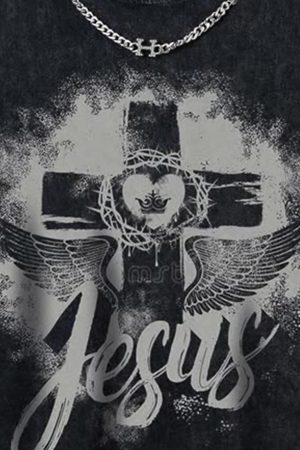 Concert Outfit Love Cross Street Rap Sleeveless Vest