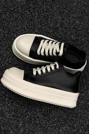 Concert Outfit Low-Top German Training Chunky Sneakers