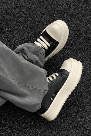 Concert Outfit Low-Top German Training Chunky Sneakers