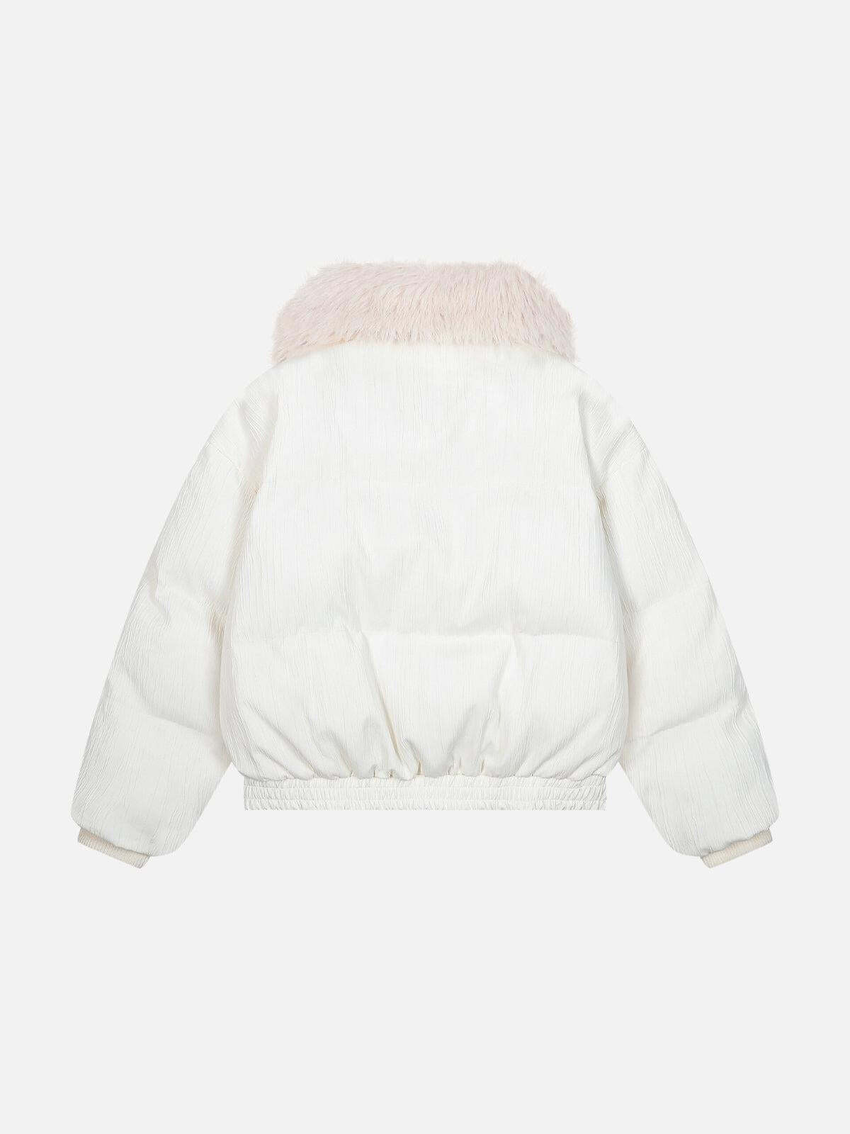 Concert Outfit Luxe Collar Puffer Coat Concert Outfit Luxe Collar Puffer Coat