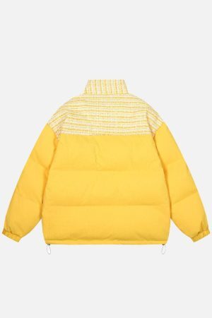 Concert Outfit Luxe Quilted Lapel Coat