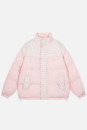 Concert Outfit Luxe Quilted Lapel Coat