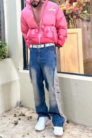 Concert Outfit Maillard Hottie Ripped Jeans