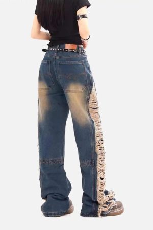 Concert Outfit Maillard Hottie Ripped Jeans