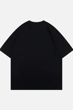 Concert Outfit Masked Gangster Portrait Printed T-Shirt