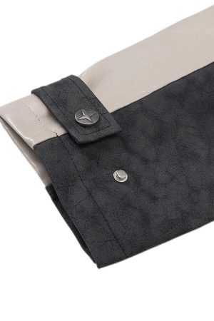 Concert Outfit Matte PU Moto Leather Jacket