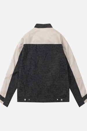 Concert Outfit Matte PU Moto Leather Jacket