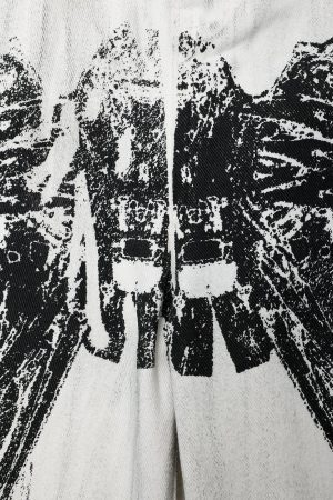 Concert Outfit Mecha Print Jeans