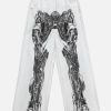 Concert Outfit Mecha Print Jeans