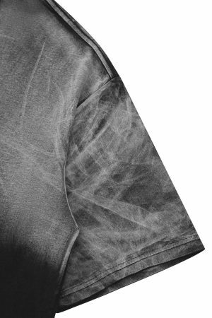 Concert Outfit Metal Tag Street Rap T-Shirt