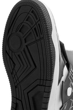 Concert Outfit Mid-Top Color Blocking Skate Shoes