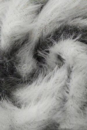 Concert Outfit Mohair Tie-Dye Design Sweater