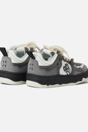 Concert Outfit Monochrome Shadowwave Heavy-Duty Street Sneakers