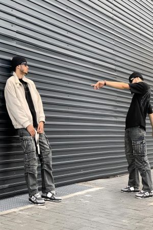 Concert Outfit Monochrome Shadowwave Heavy-Duty Street Sneakers