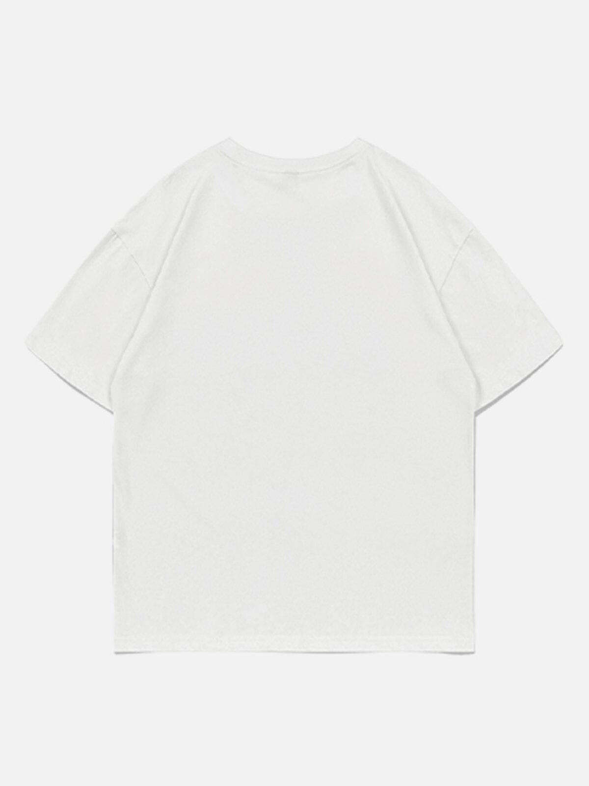 Concert Outfit Mosaic Heart Print Tee Concert Outfit Mosaic Heart Print Tee