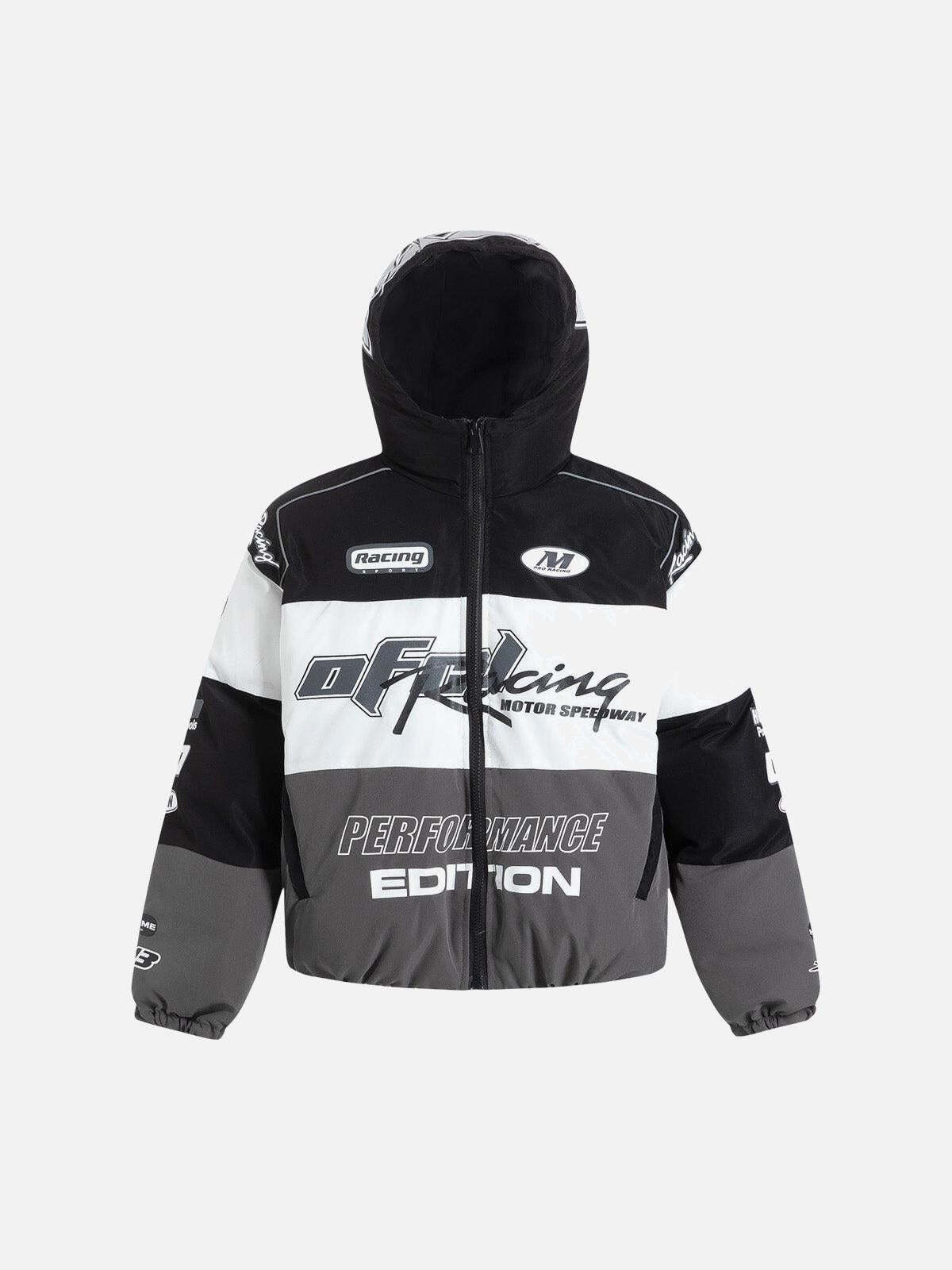 Concert Outfit Motorcycle Racing Puffer Jacket Concert Outfit Motorcycle Racing Puffer Jacket