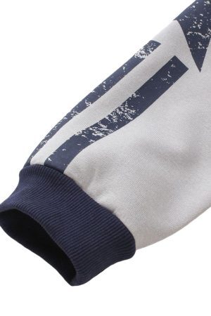 Concert Outfit Motorcycle Style Printed Hooded Sweatshirt