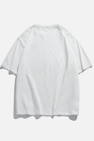 Concert Outfit Mountain Print Tee