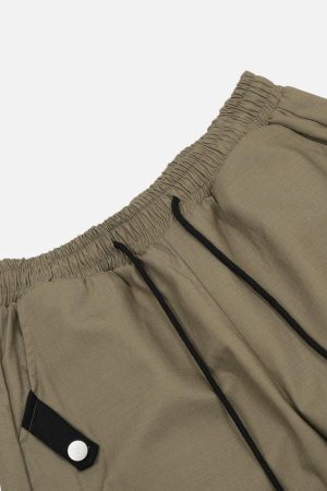 Concert Outfit Multi Button Pocket Cargo Pants