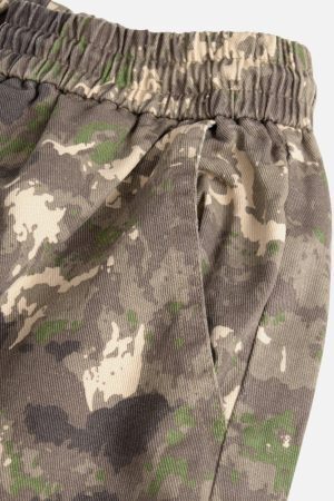 Concert Outfit Multi Pocket Camouflage Shorts