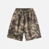 Concert Outfit Multi Pocket Camouflage Shorts