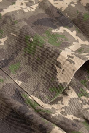 Concert Outfit Multi Pocket Camouflage Shorts