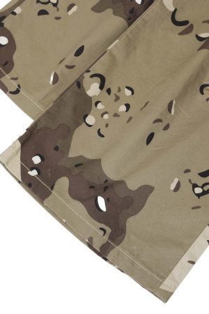 Concert Outfit Multi-Pocket Cargo Camouflage Pants