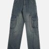 Concert Outfit Multi-Pocket Cargo Jeans