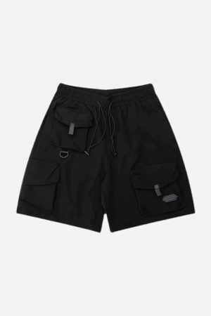 Concert Outfit Multi-Pocket Cargo Shorts