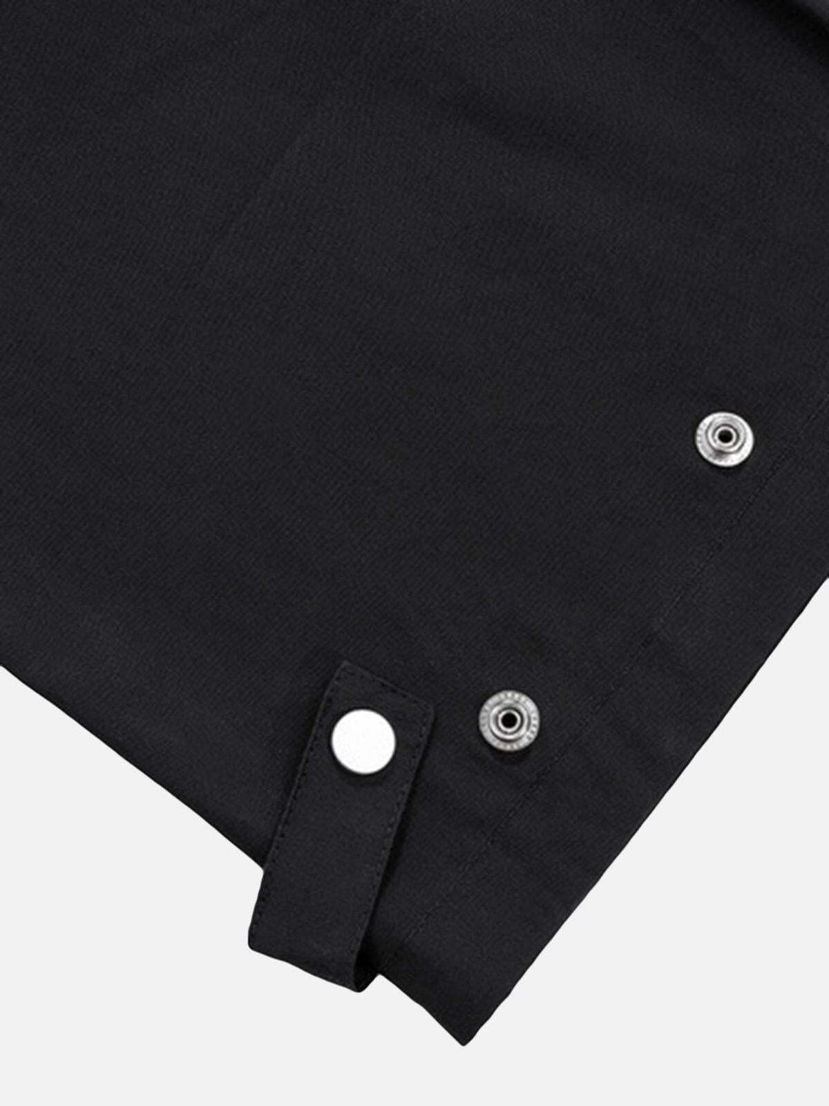 Concert Outfit Multi-Pocket Functional Casual Workwear Wide Leg Pants Concert Outfit Multi-Pocket Functional Casual Workwear Wide Leg Pants