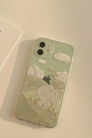 Concert Outfit Mushroom Landscape Mobile Phone Case For iPhone